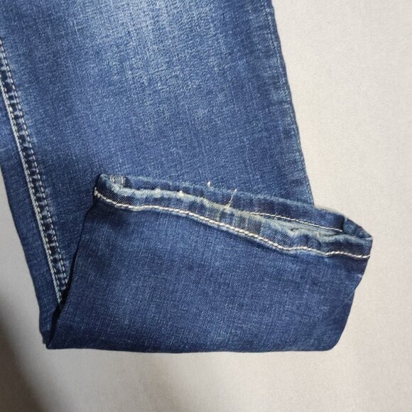 Silver Jeans Elyse women's size SZ14/L30 denim blue colour straight leg - Picture 8 of 14